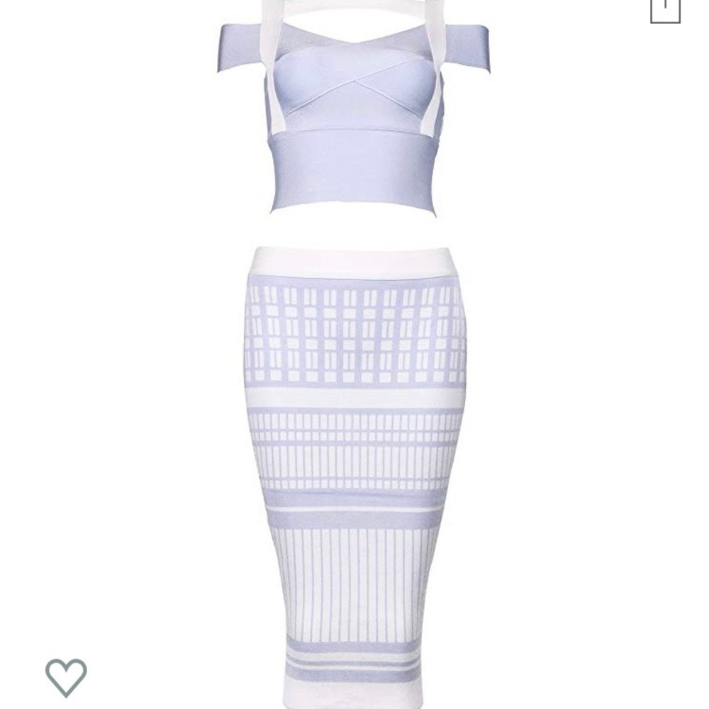 Bandage 2 piece dress